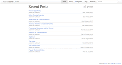 Desktop Screenshot of markbetnel.com